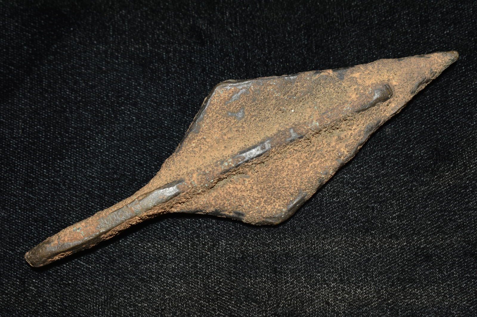 4 3/4" Historic Iron Trade Spear Point, ex. Parker (1 of 4)