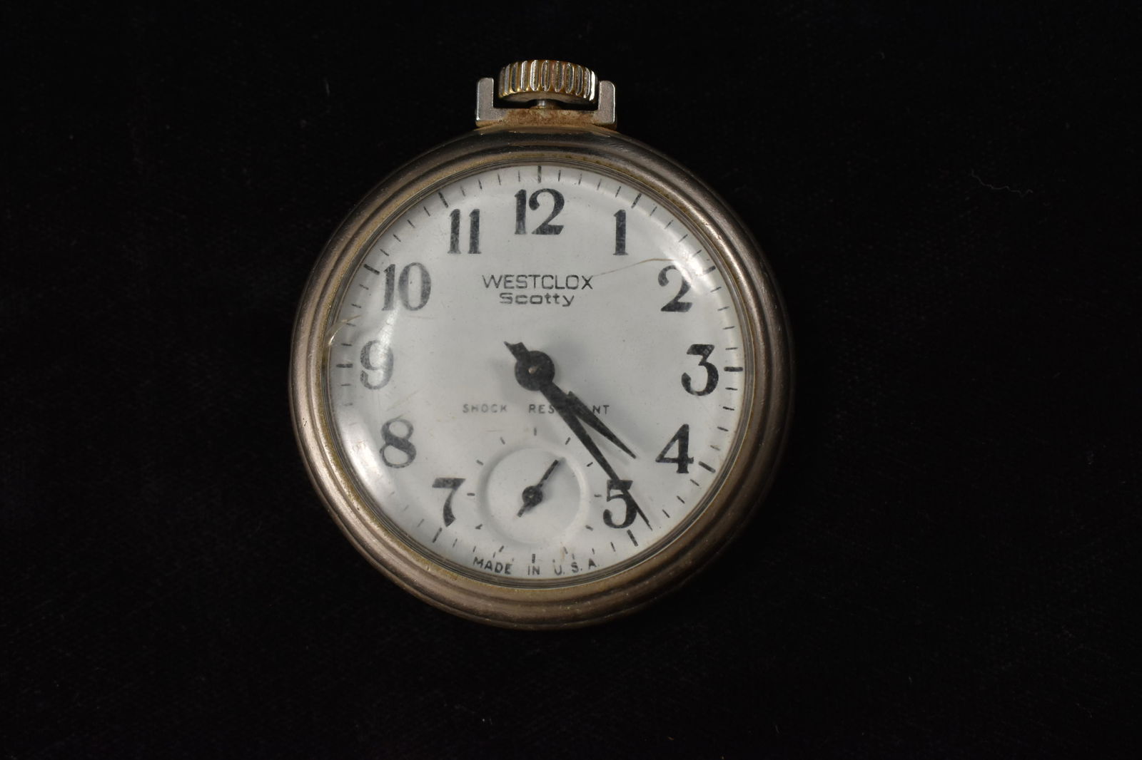 Railroad Watch, West Clocks, Vintage (1 of 5)