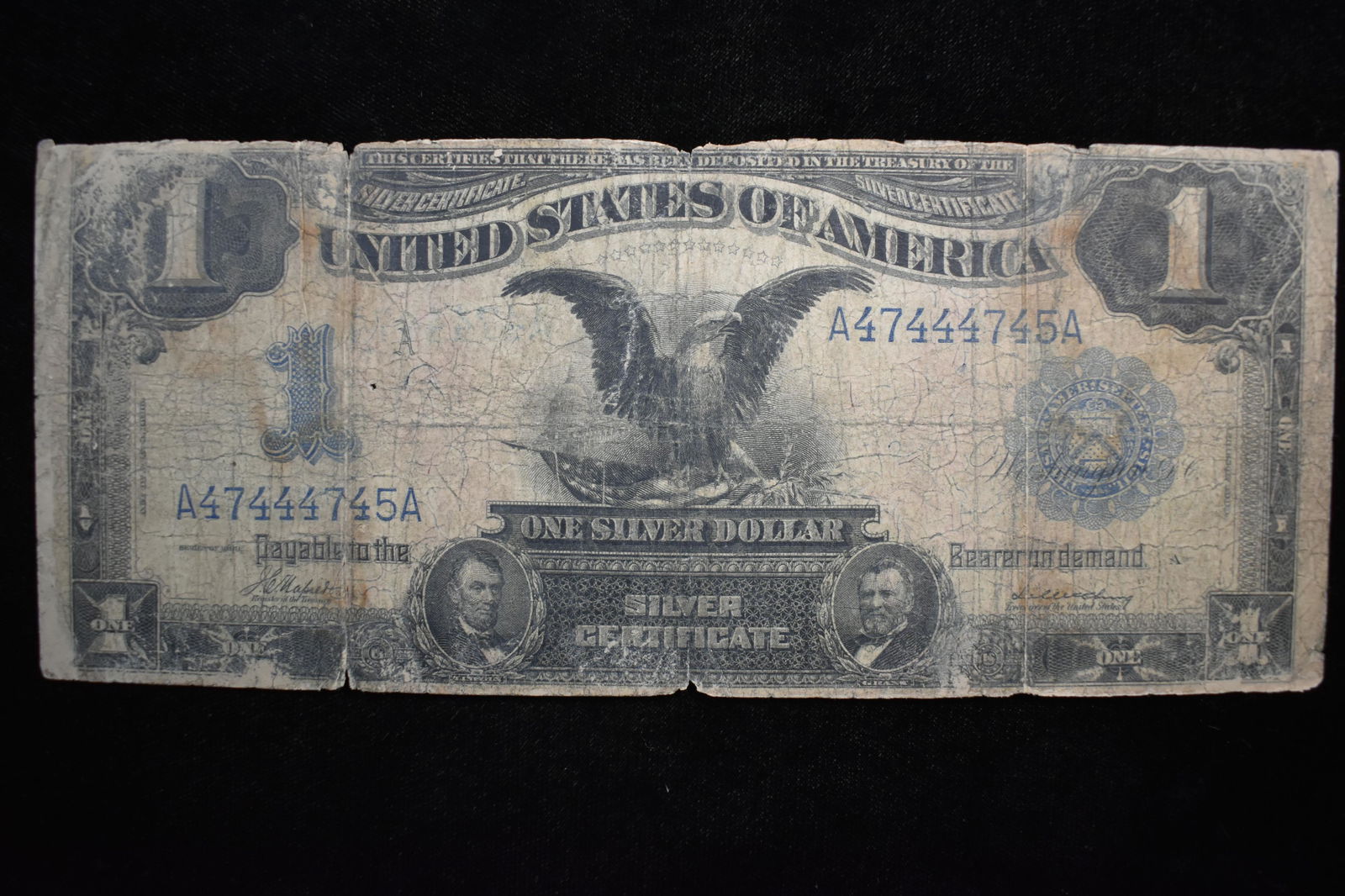 One Dollar Silver Certificate, US Currency (1 of 3)