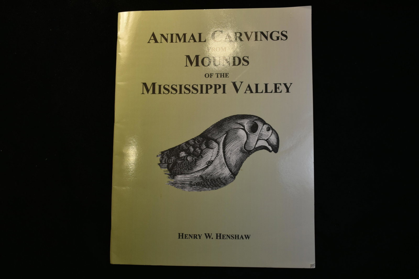 BOOK; ANIMAL CARVINGS FROM MOUNDS OF THE MISSISSIPPI: BOOK; ANIMAL CARVINGS FROM MOUNDS OF THE MISSISSIPPI VALLEY, REPRINT OF THE 1883 ORIGINAL