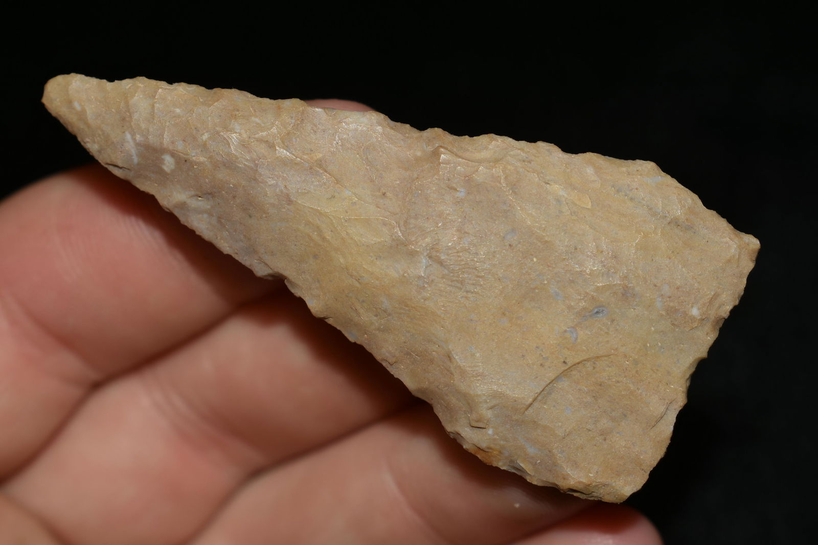 NICE 2 1/2" PENTAGONAL KNIFE FOUND IN THE BENTON / (1 of 5)