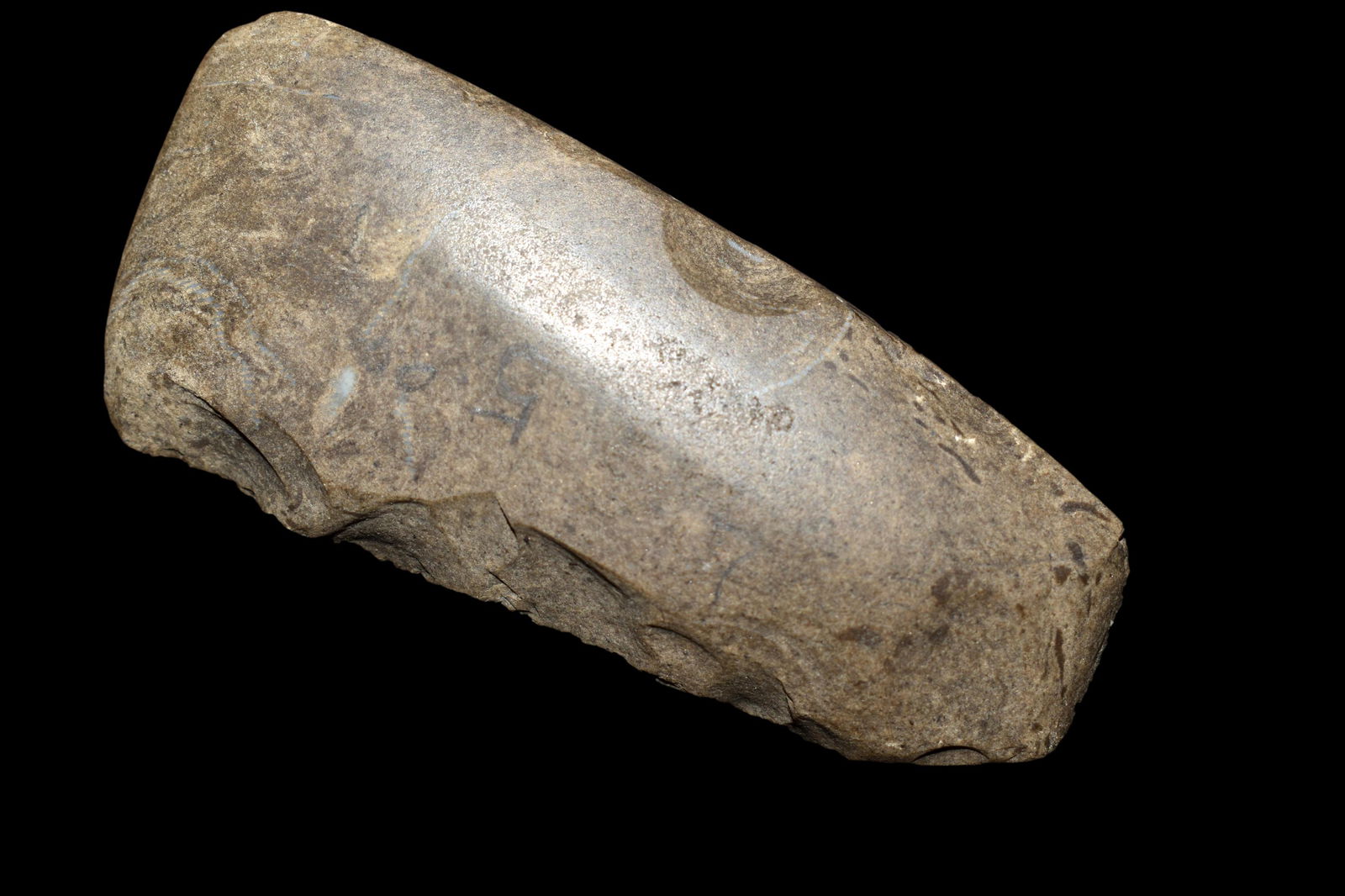 3" Highly Polished Adze, Bradley 1960 AR,  Native (1 of 6)