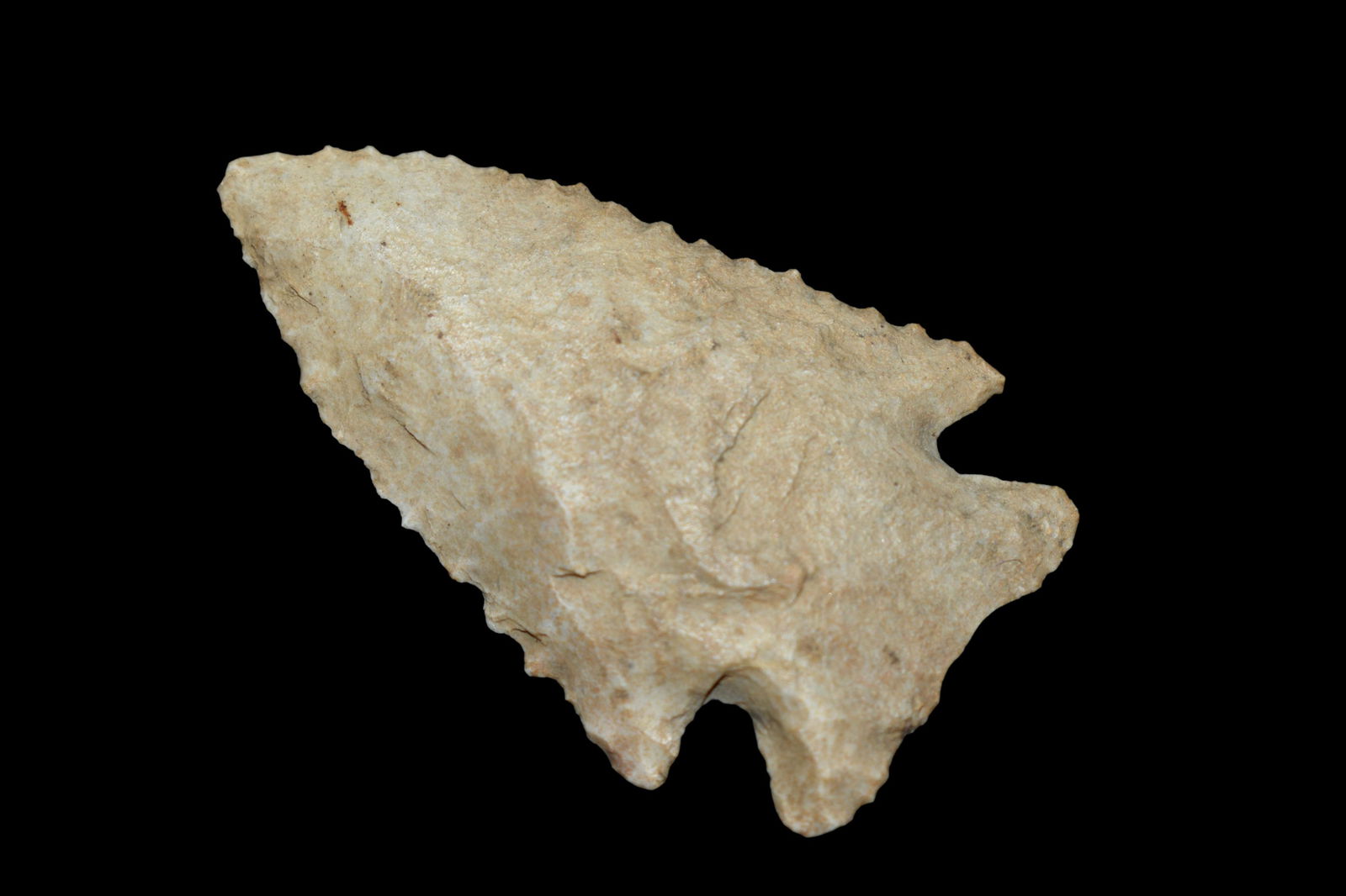 2 1/8" Corner Notch, Heavily Serrated, MI, Native (1 of 5)