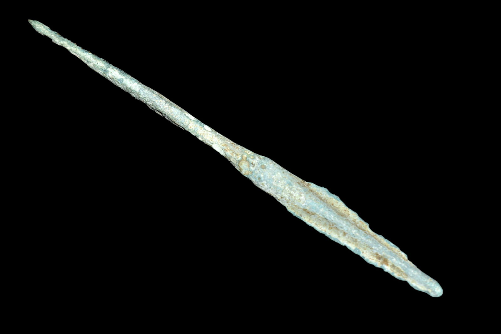 4 5/8" European rat Tail Spear Head, European Relics (1 of 6)