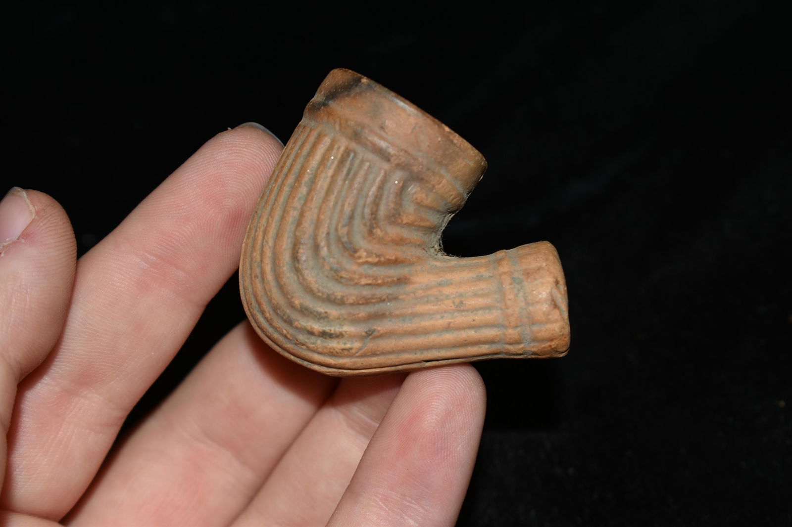 1 7/8" Clay Trade Pipe,  Native American Artifacts (1 of 5)