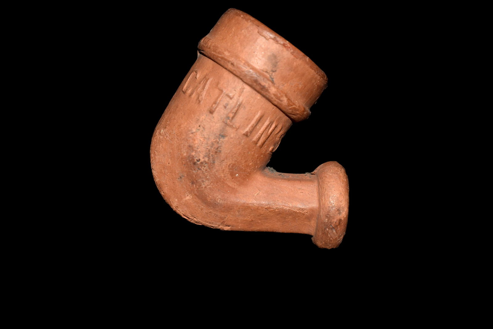 1 7/8" Clay Trade Pipe,  Native American Artifacts (1 of 6)