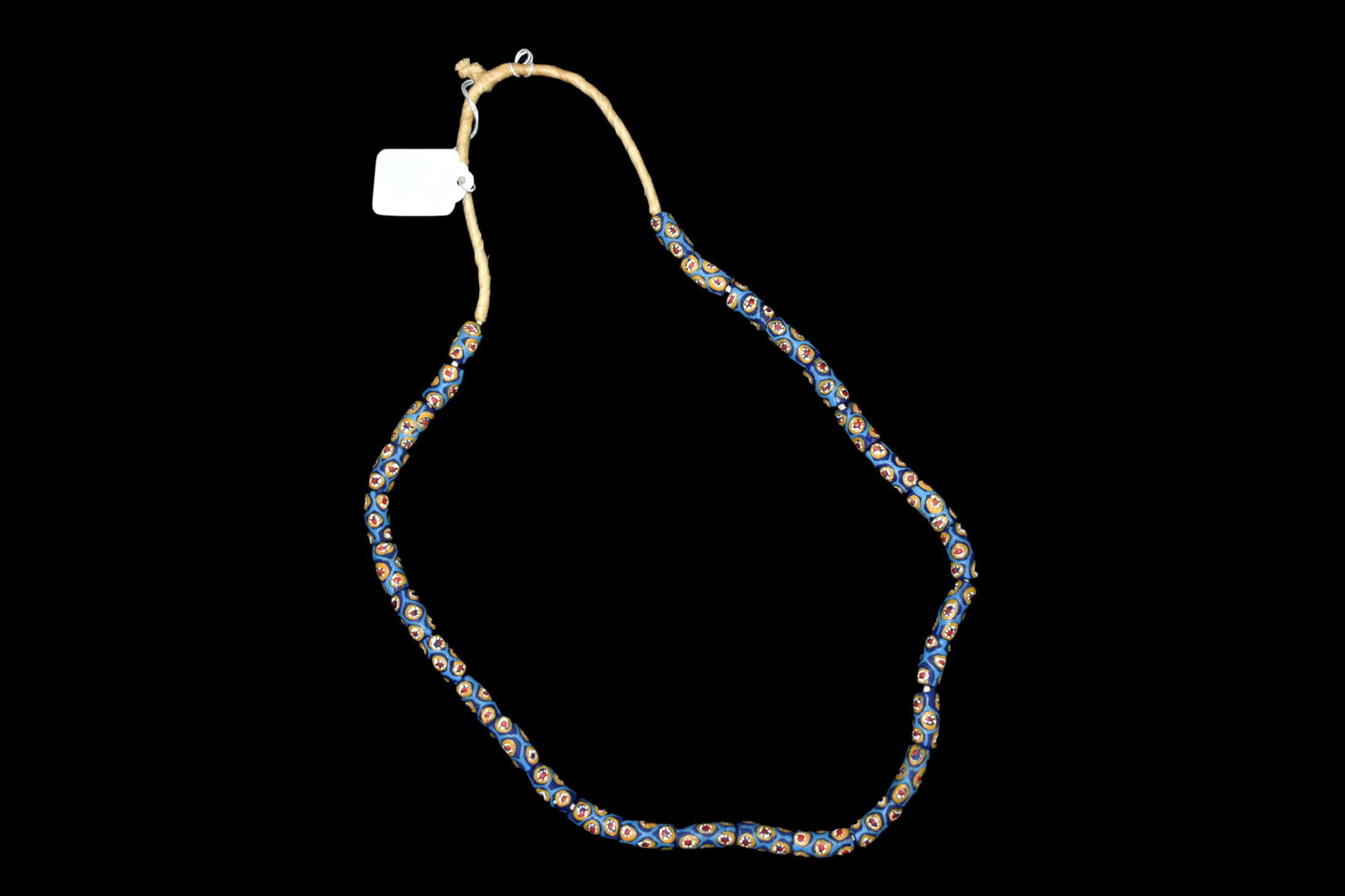 26" Strand of African Sand Cast Trade Beads, Colorful (1 of 2)