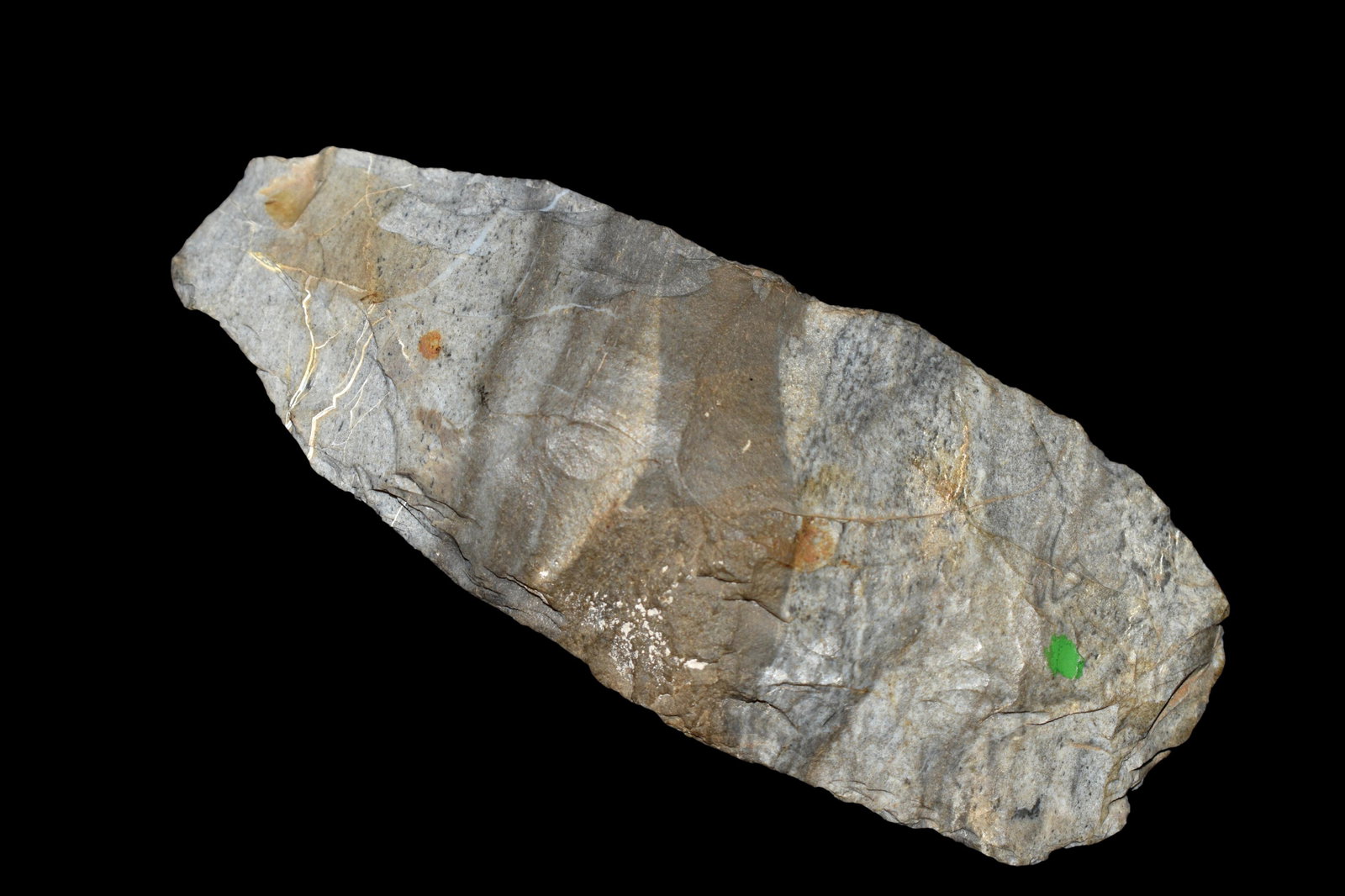 4 3/4" Indiana Green Hoe,  found in Indiana (1 of 5)