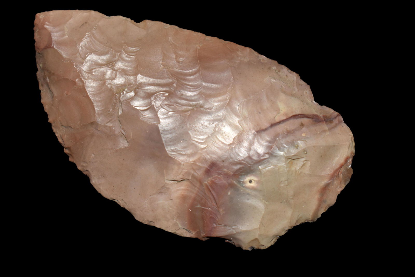 2 5/8" Side Tang Knife, OK, Native American Artifacts (1 of 5)