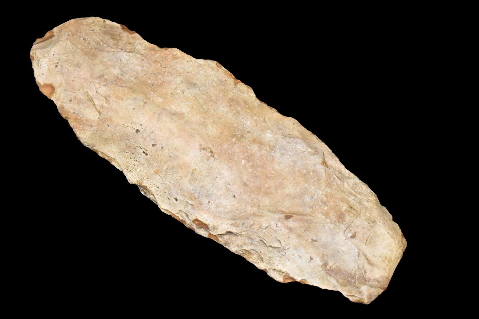 7 1/2" 7 1/2" Flint Celt, Ralls Co., Missouri (1 of 5)