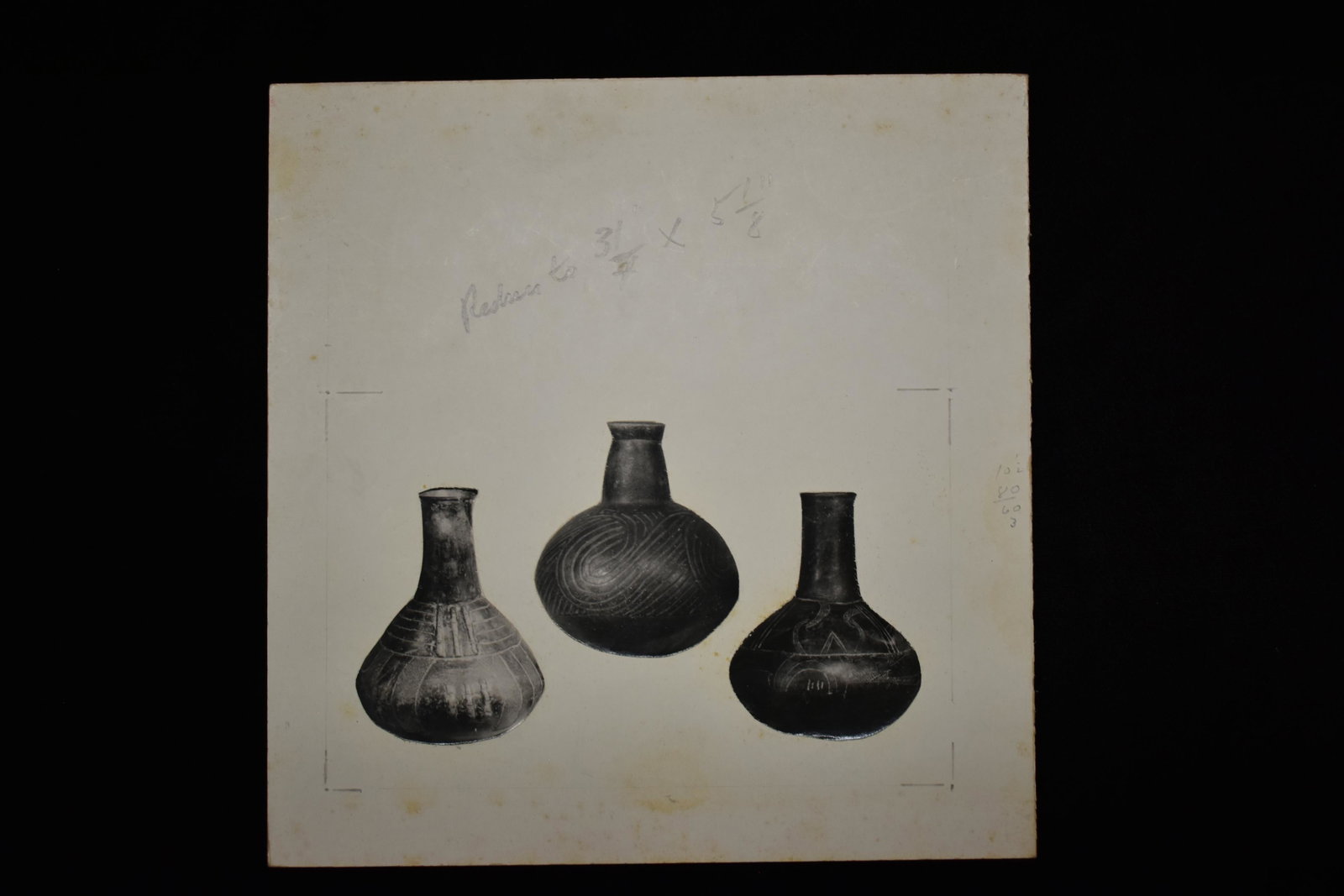 Black and White Photo Three Cattle Water bottles, BW: Black and White Photo Three Cattle Water bottles, BW Stephens and Brian Noblock, Artifact Collection Documentation