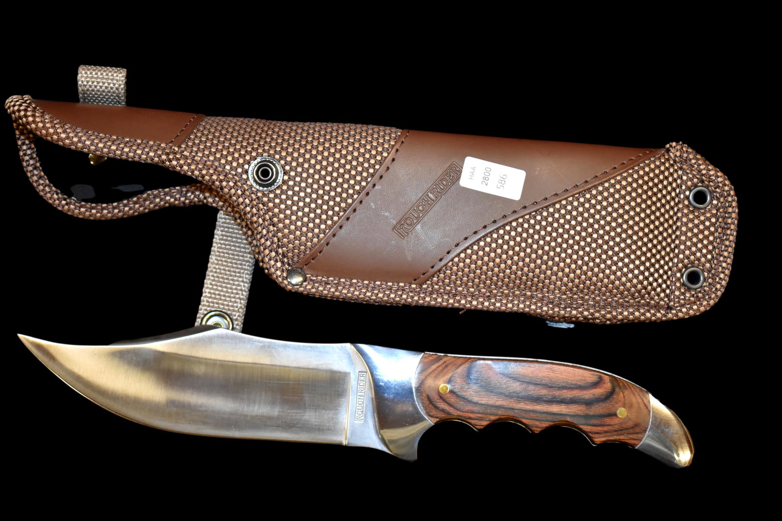 12 1/4" Rough Rider Knife and Sheath (1 of 4)