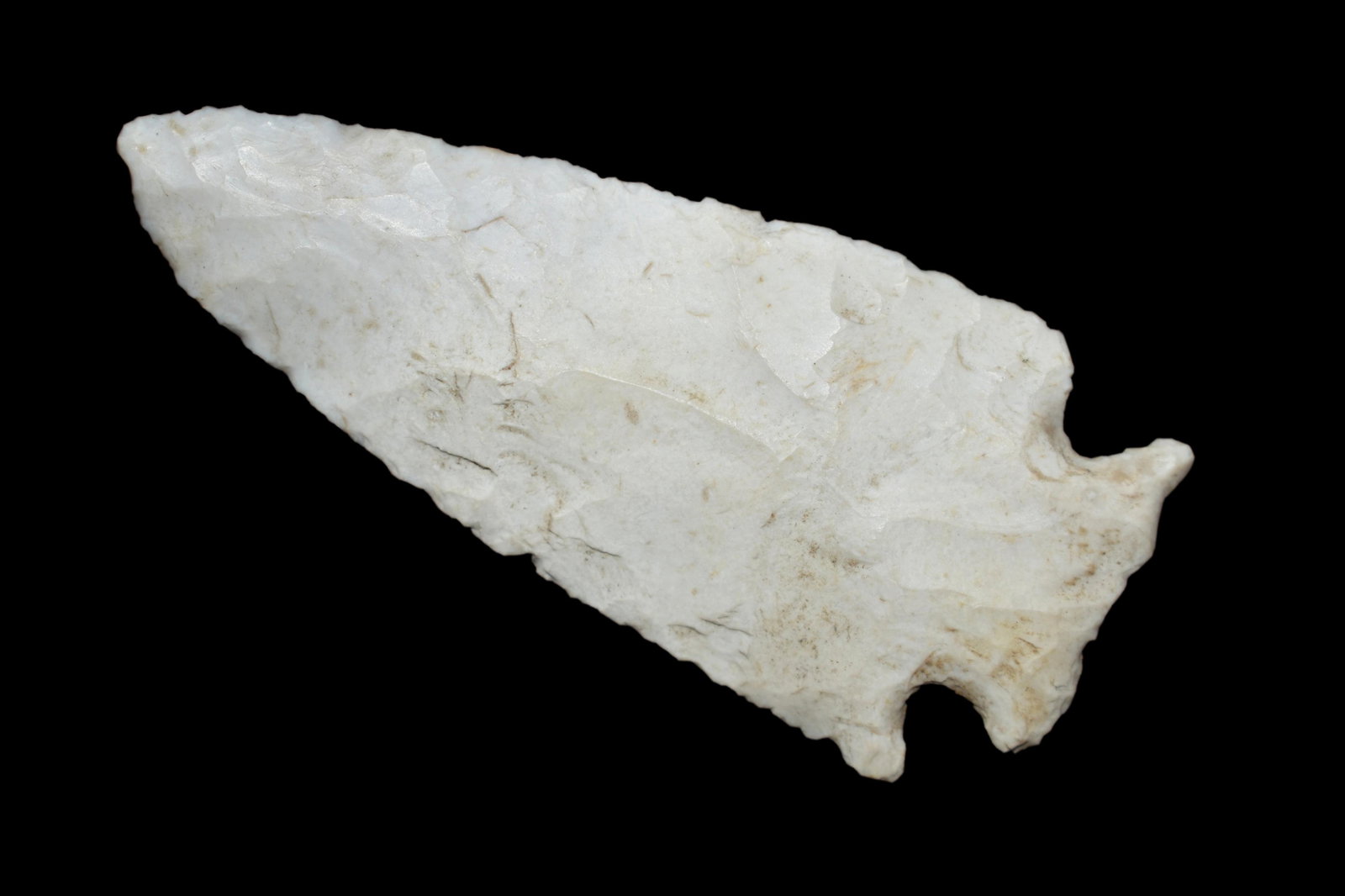 1 7/8" Wafer Thin, Corner Notch Bird Point,  Found by (1 of 4)