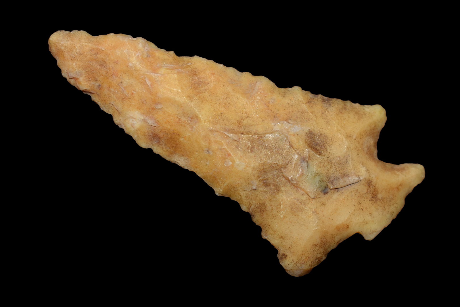 2 1/4" River stained Fox Valley, Found by Delbert (1 of 6)