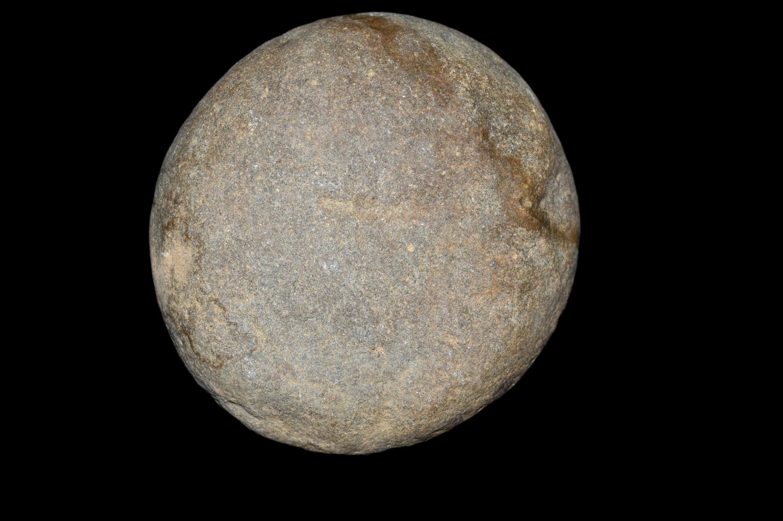 3 1/2" Grinding Stone, Found by Delbert Roush. Delbert (1 of 5)
