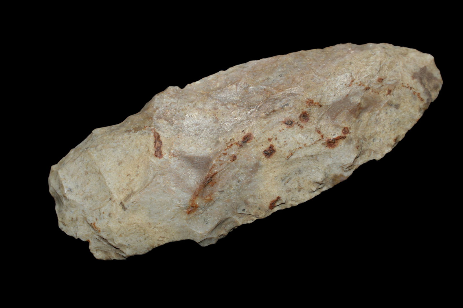 2 3/4" Kramer, Found by Delbert Roush. Delbert Hunted: 2 3/4" Kramer, Found by Delbert Roush. Delbert Hunted Artifacts Around Winchester & Bluffs, Illinois. Delbert Passed Away March of 1982. His Daughter Then Inherited His Collection Which is What We Are