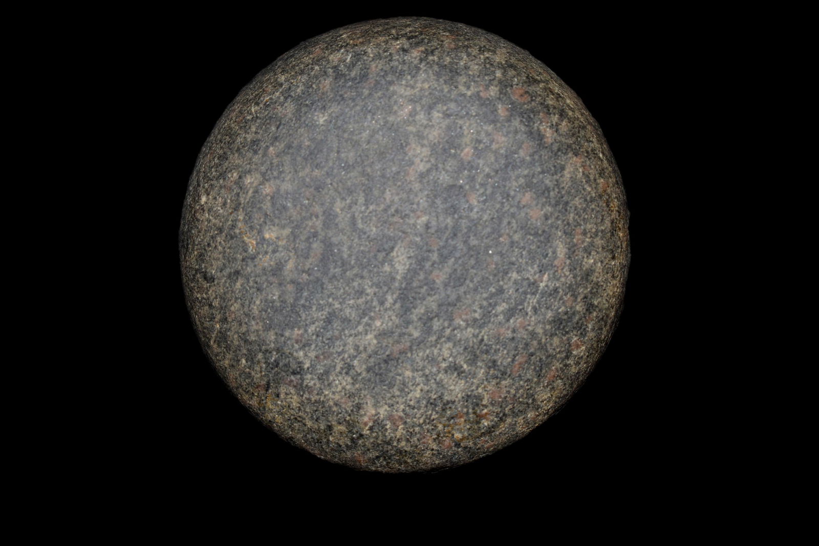 3" Hardstone Biscuit Discoidal, Native American (1 of 5)