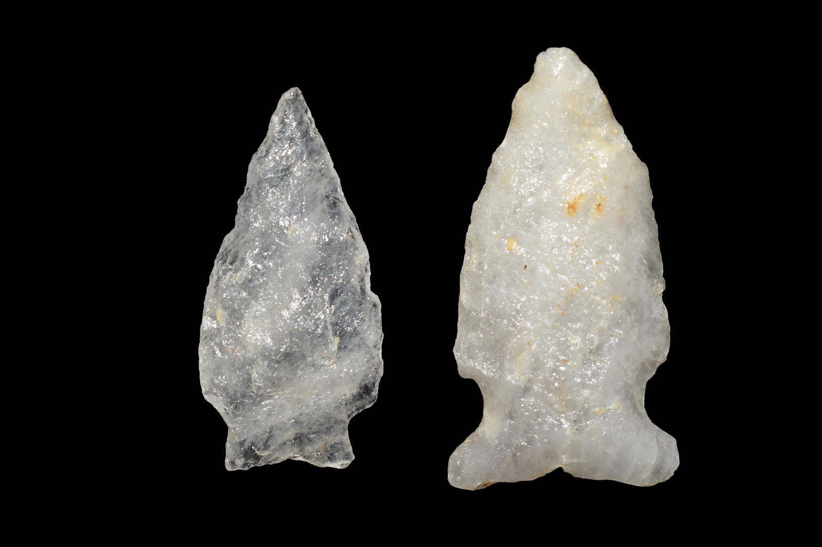 Lot of 2 Quartz Points, Largest 2 1/8", Found by Dennis (1 of 10)