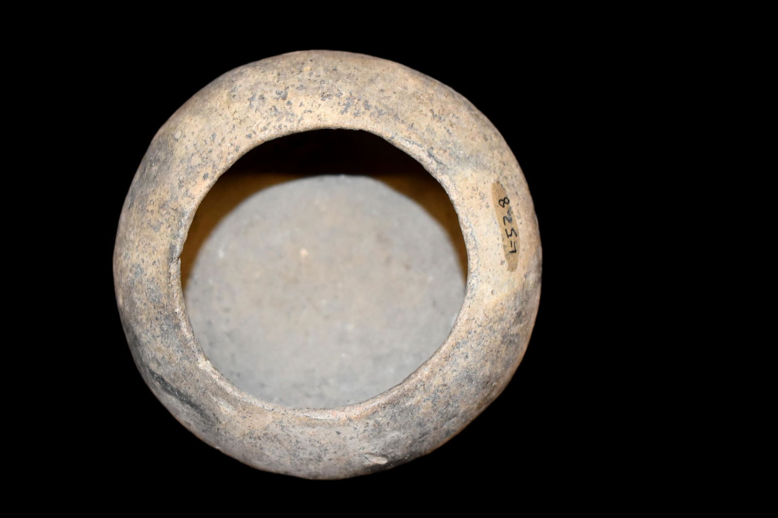 4 1/8" Solid Pottery Bowl found in Arkansas, Native (1 of 4)