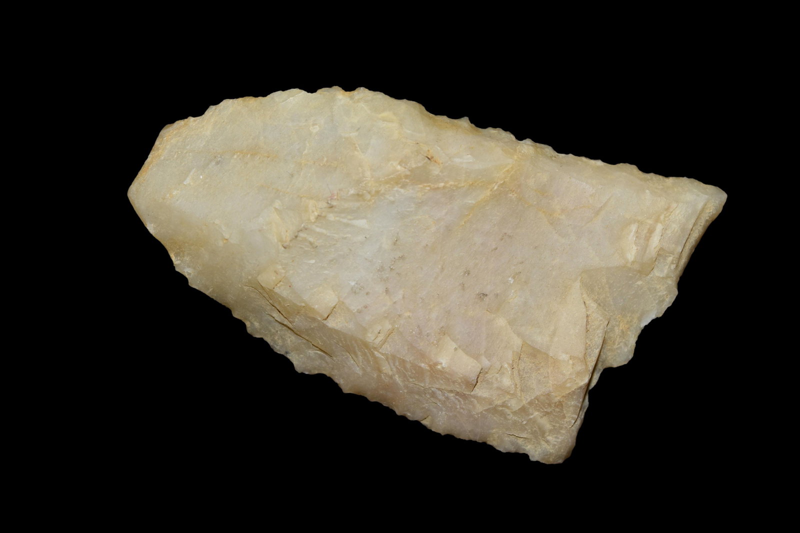 2 1/8" Fluted Clovis Paleo Base found in Northeast (1 of 5)