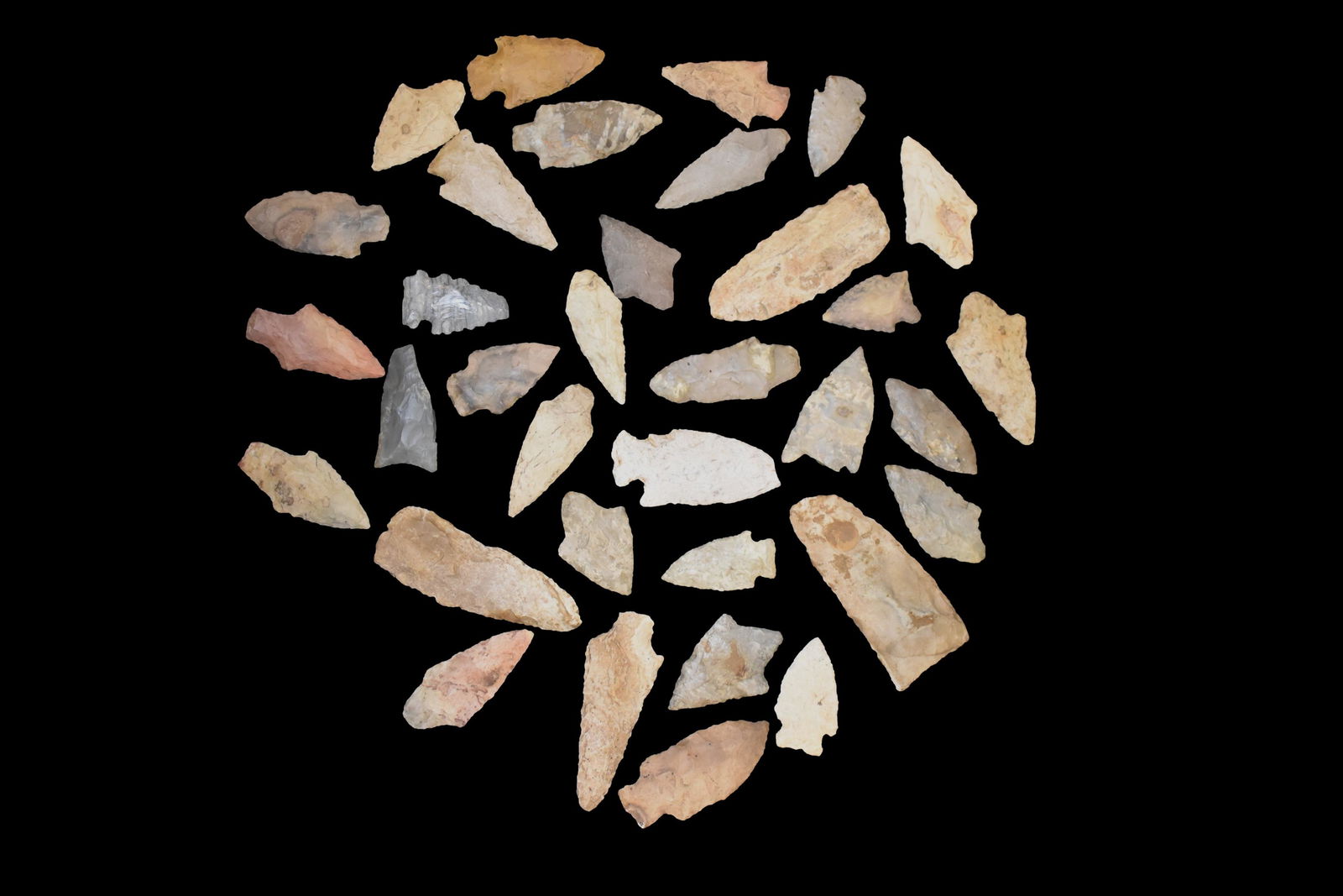 Lot of field grade Arrowheads found in Arkansas (1 of 2)