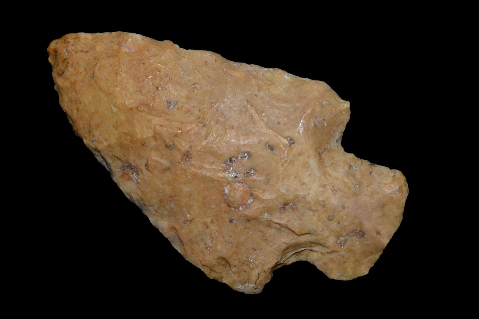 2 1/2" Stemmed Point found in Dekalb Co., Illinois by (1 of 5)