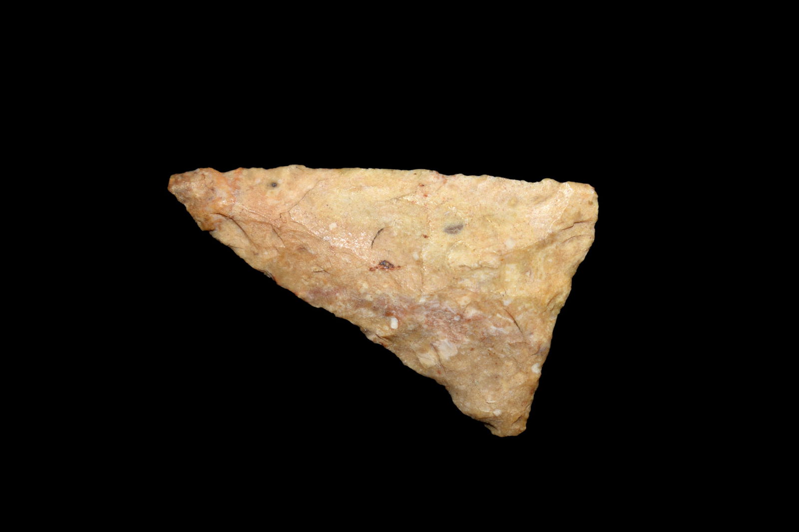 1 1/8" Triangle found in Indiana, Authentic Native (1 of 5)