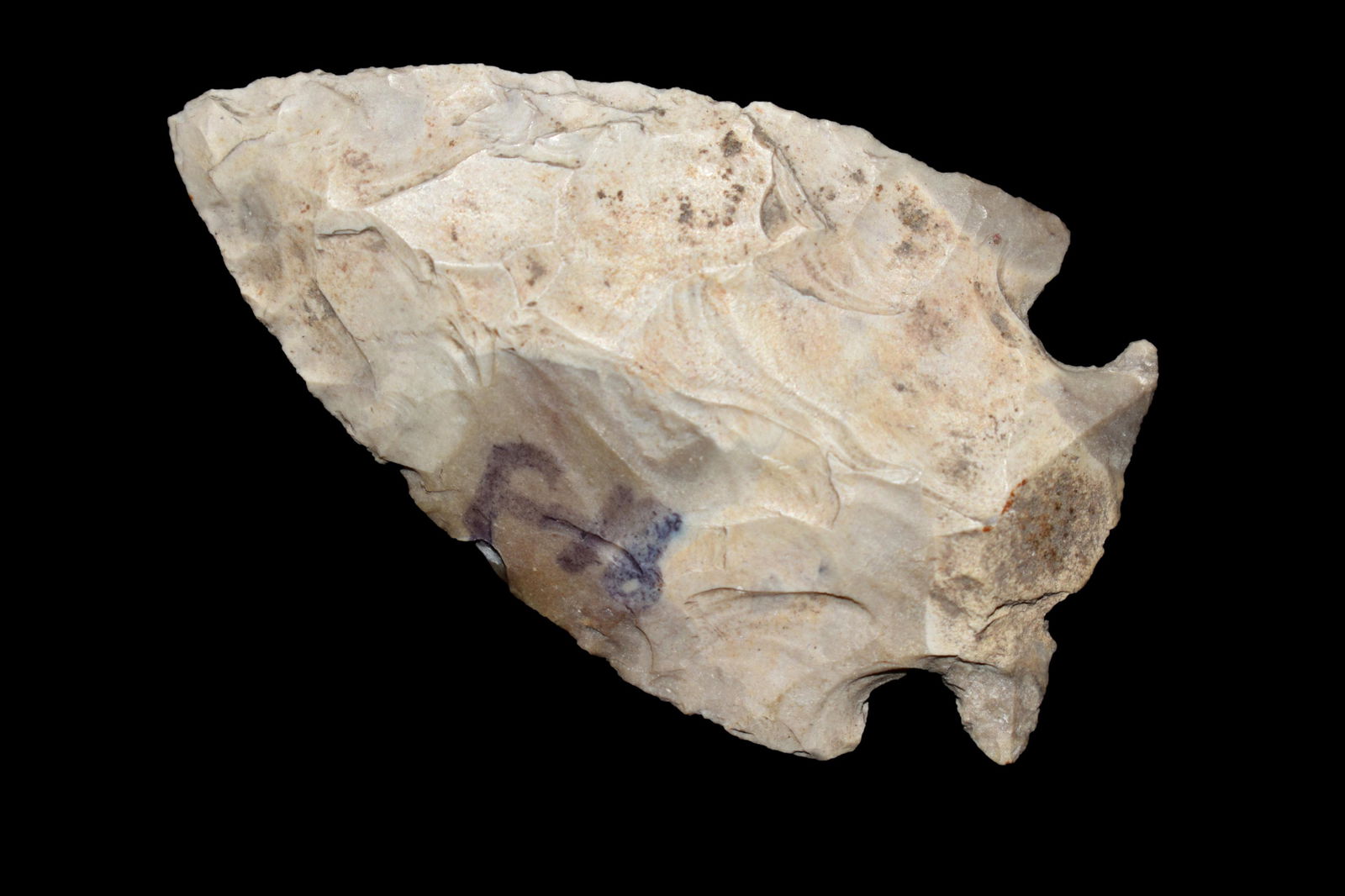 2" Corner Notch, Authentic Native American Arrowhead (1 of 4)