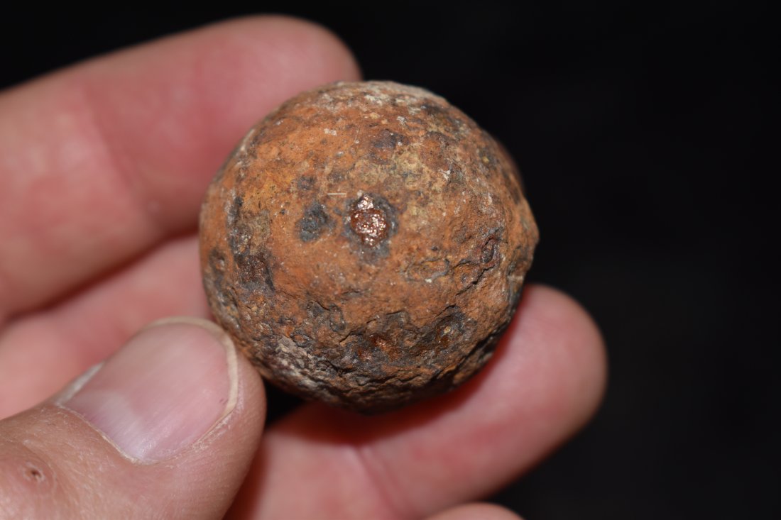 1 1/8" Civil War Cannon Ball / Grape Shot Tenn (1 of 4)