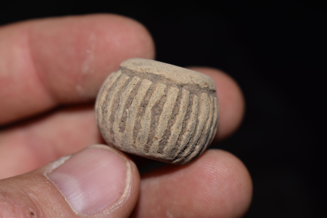 Pre Columbian Mayan Bead Guatemala Squash Effigy (1 of 4)