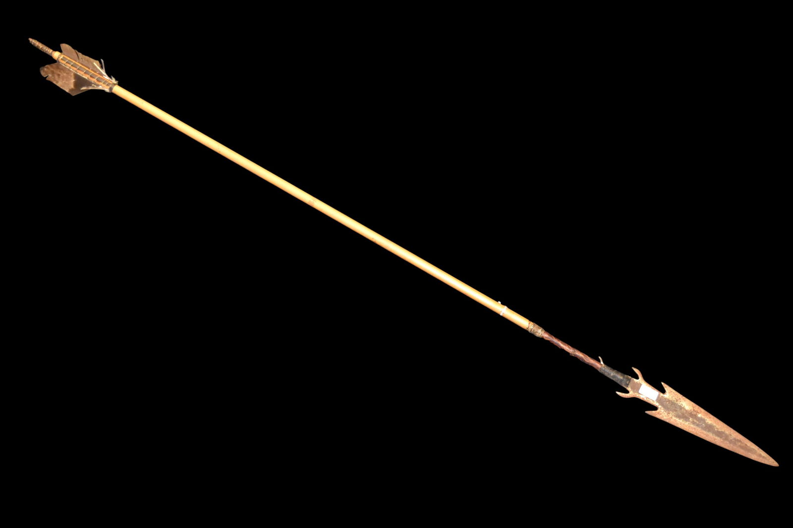 48 1/4" Brazilian Wooden Arrow with Metal tip (1 of 4)