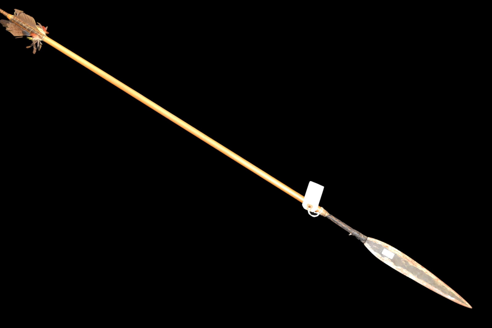 50" Waimiri - Atroari Tribe, Alalu River, Amazonas,: 50" Waimiri - Atroari Tribe, Alalu River, Amazonas, Brazil Spear