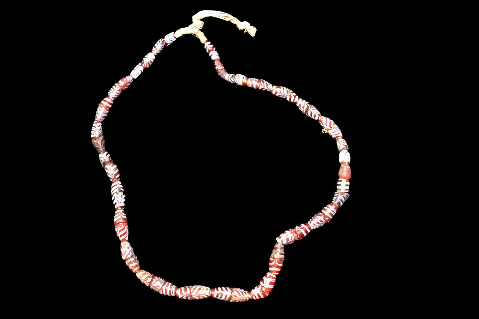 12" African Beaded Necklace (1 of 2)