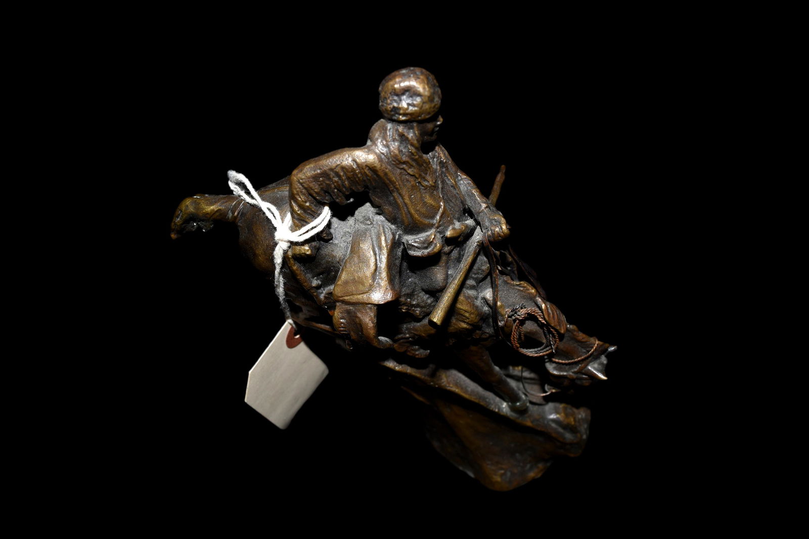 7 1/4" Frederic Remington Bronze, The Mountain Man - (1 of 5)