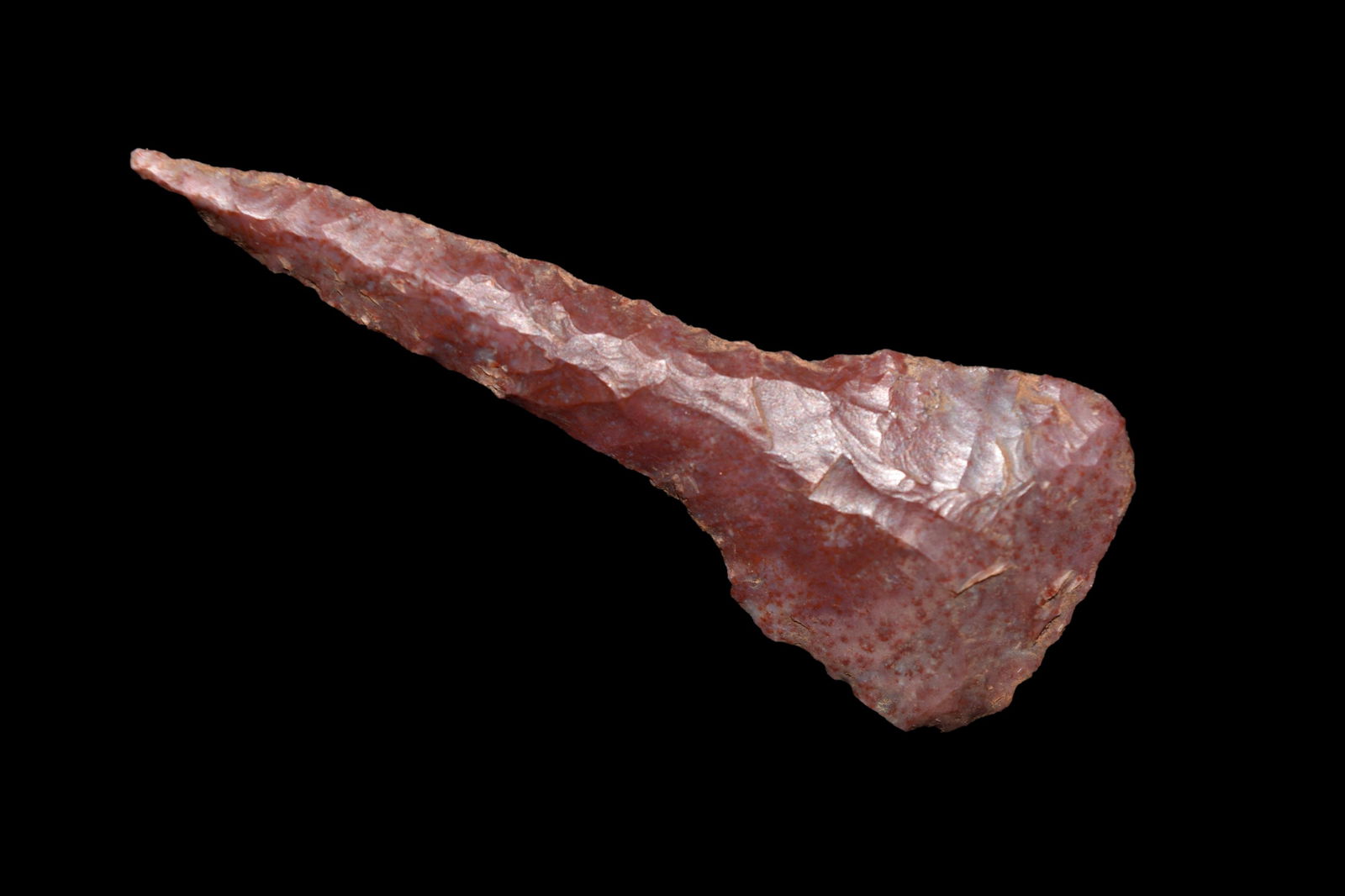 2 1/8" Paddle Drill made of Alibates found in Oklahoma (1 of 5)