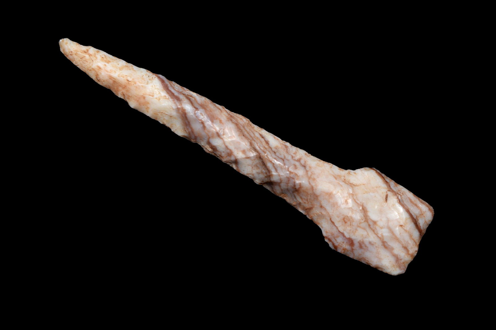 2 1/2" Drill found in Oklahoma made of Alibates, (1 of 5)