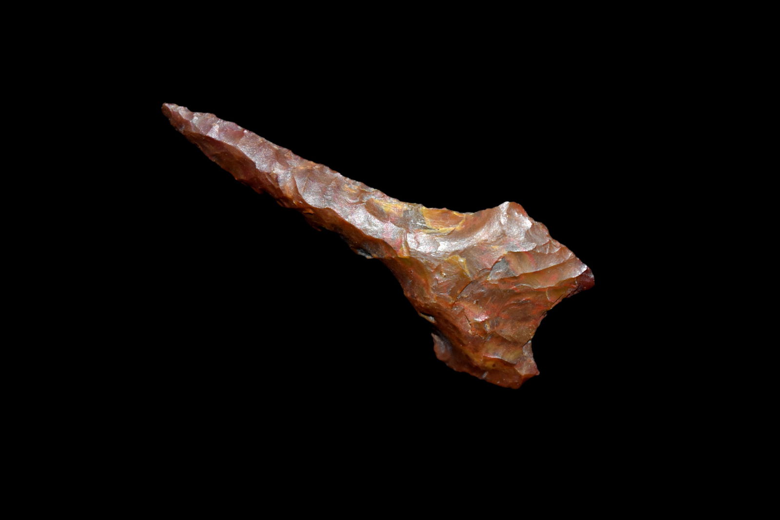 1 3/4" Drill found in Oklahoma made of Alibates, (1 of 5)