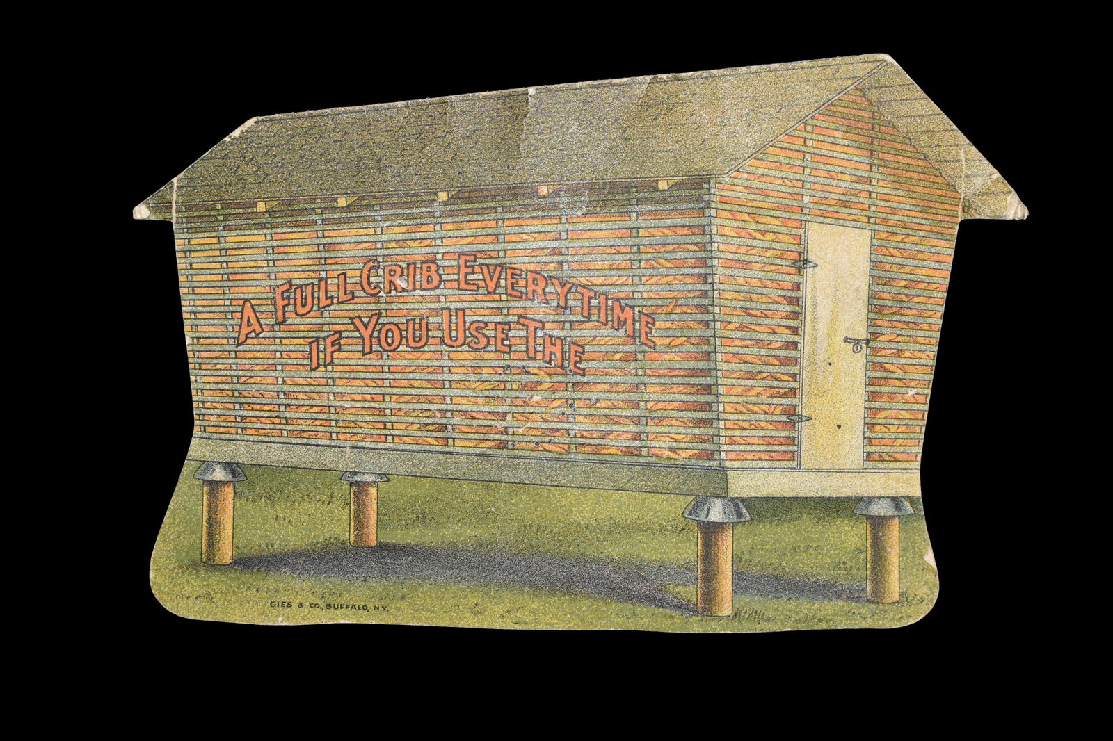 Vintage Deere & Mansur corn planter advertising Moline, (1 of 3)