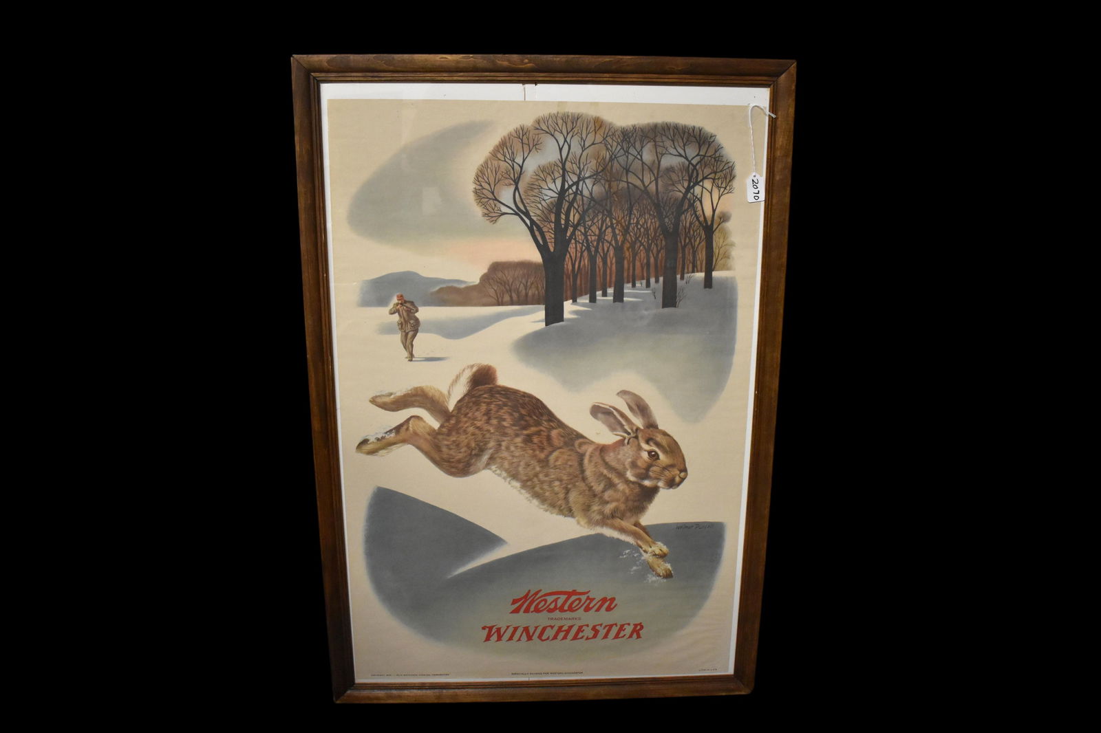 28" by 40.5" Welmer Pursell 1955 Winchester Western (1 of 5)