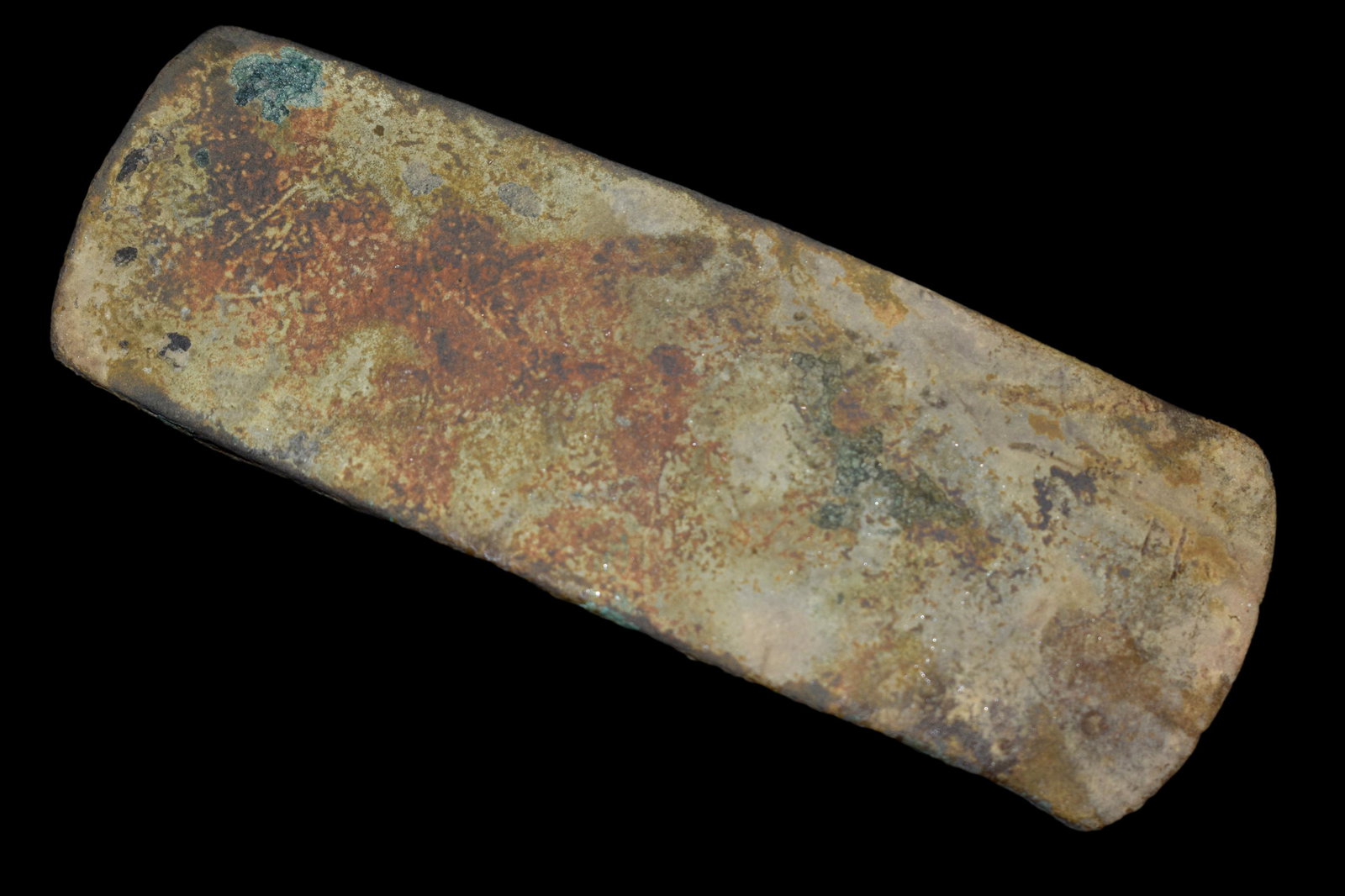 VERY NICE COPPER CELT, PRE-COLUMBIAN, GREAT FORM, (1 of 5)