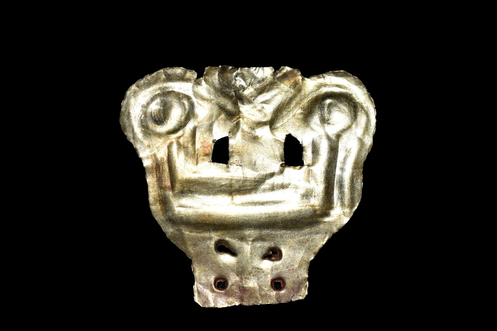 RARE GOLD EFFIGY PENDANT, PRE-COLUMBIAN, FOUND IN (1 of 2)