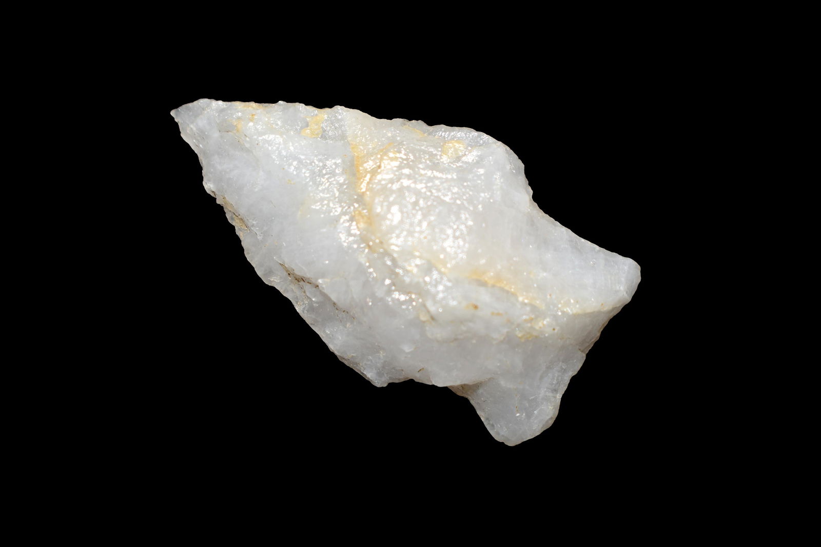 1 1/2" Quartz Stemmed Point found in Eastern North (1 of 5)