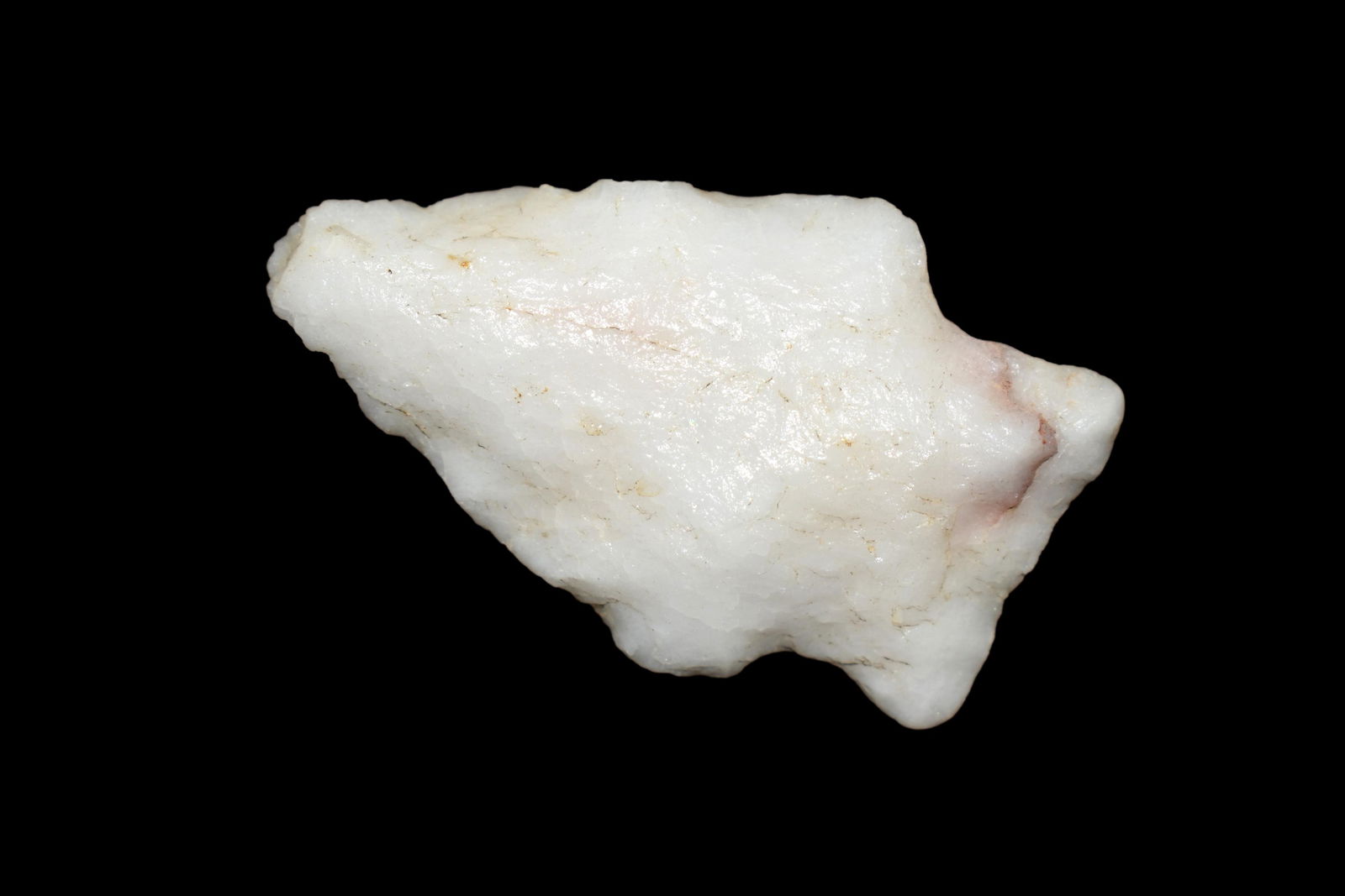 1 5/8" Quartz Stemmed Point found in Eastern North (1 of 5)