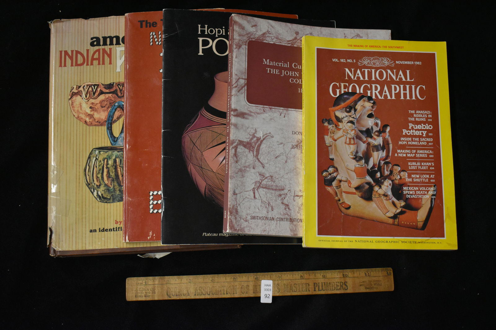 Lot of 5 Books- Southwest- Potter, Beads, and John: Lot of 5 Books- Southwest- Potter, Beads, and John Wesley Powell Collection