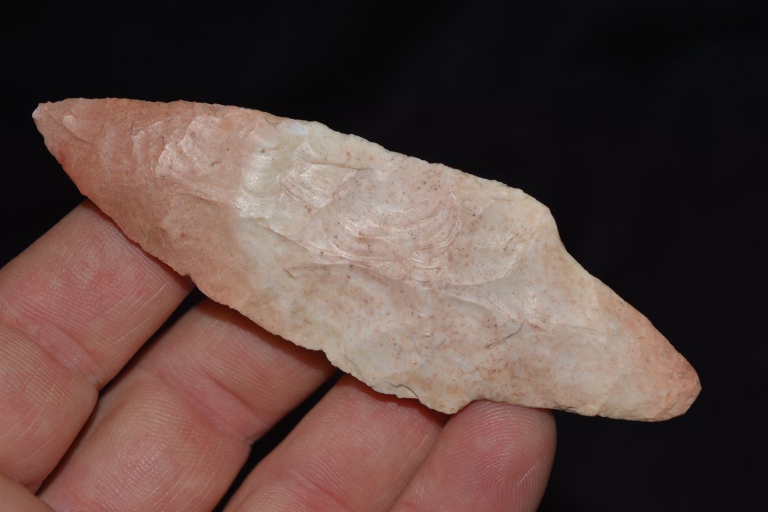 3 3/4" Long Stem Adena, Monroe County, Missouri, (1 of 6)