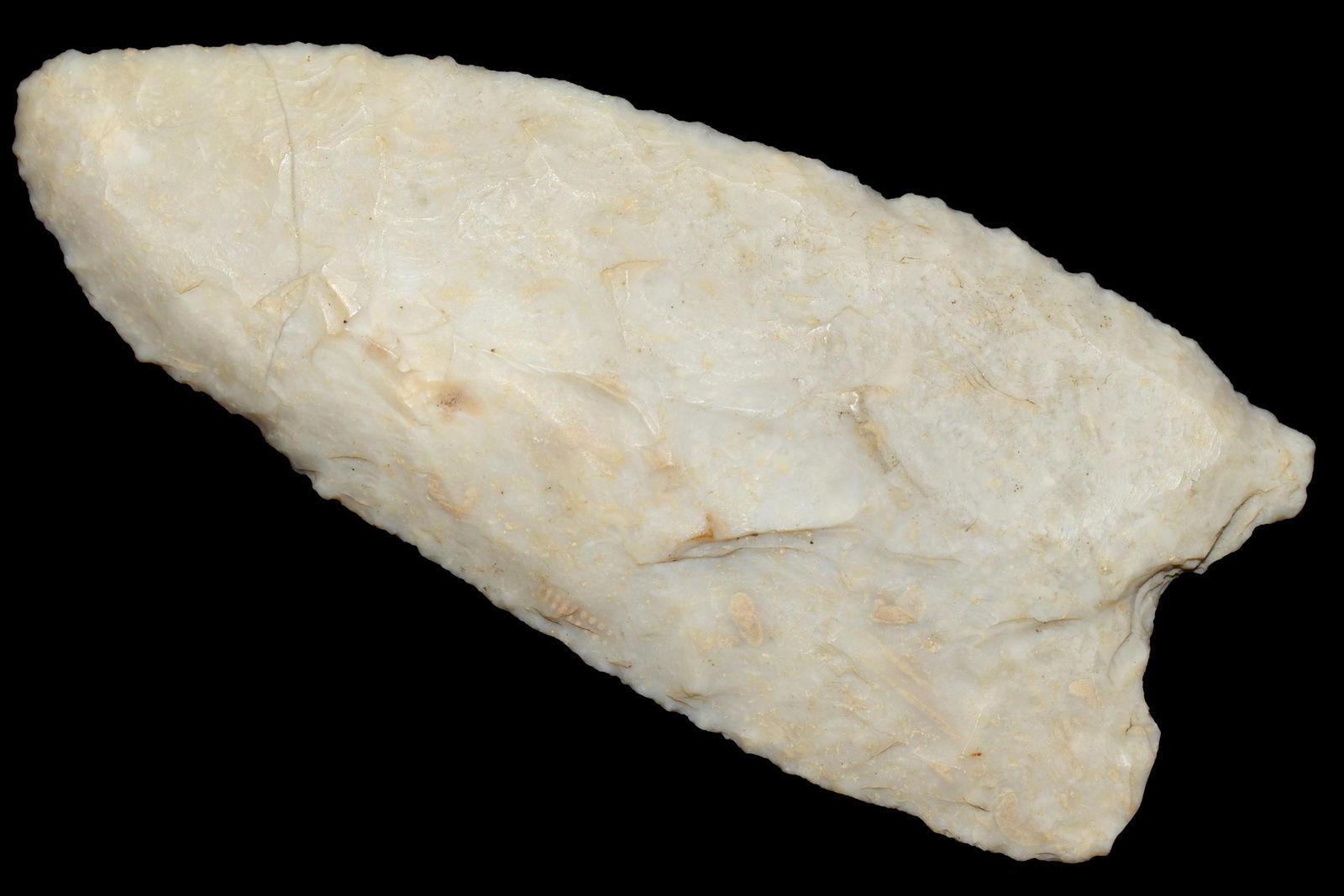 4 1/4" Concave Base Kaolin Blade Johnson Co Illinois Ex (1 of 4)