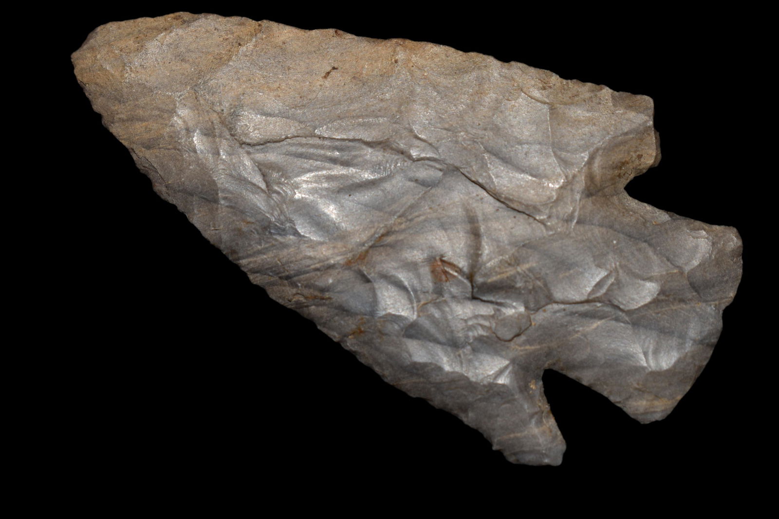 2 7/8" Hardin made of a banded material with cortex on (1 of 4)