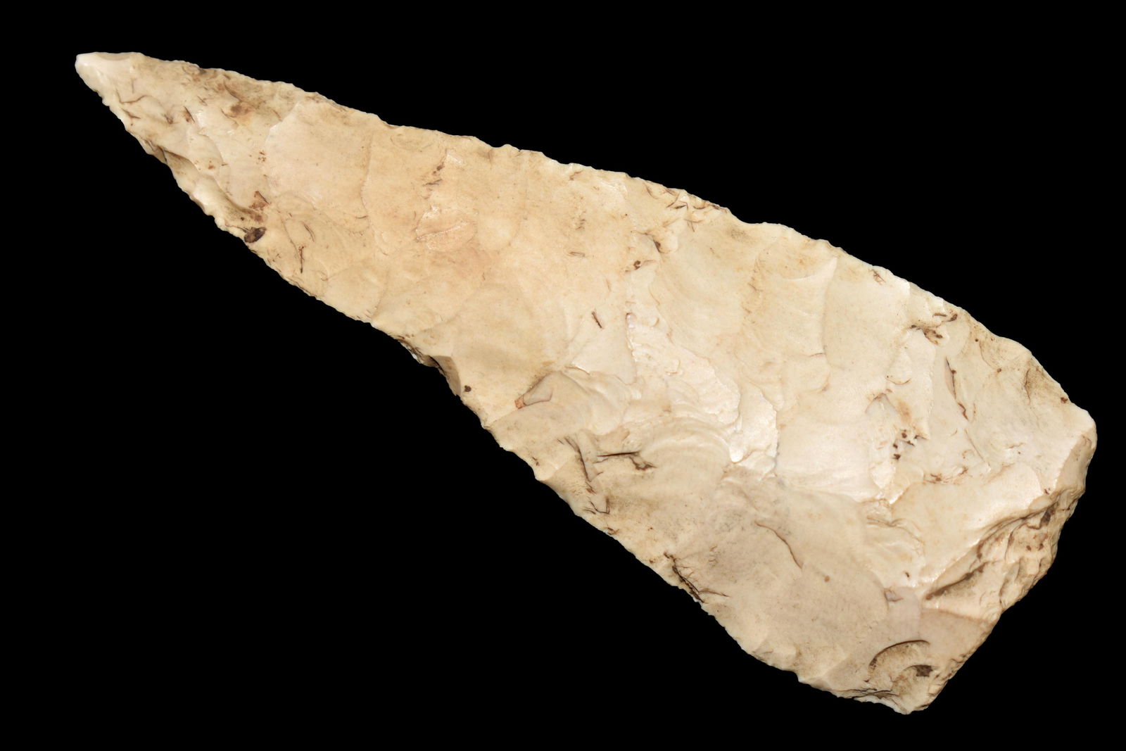 3 3/4" Blade Dent Co MO Super Thin Burlington Chert (1 of 5)