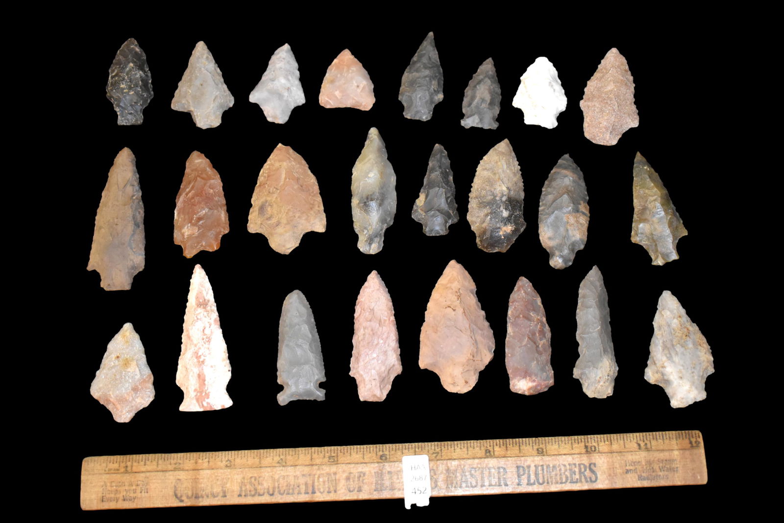 Lot of 24 Points from Lauderdale CO Alabama Frame is (1 of 1)