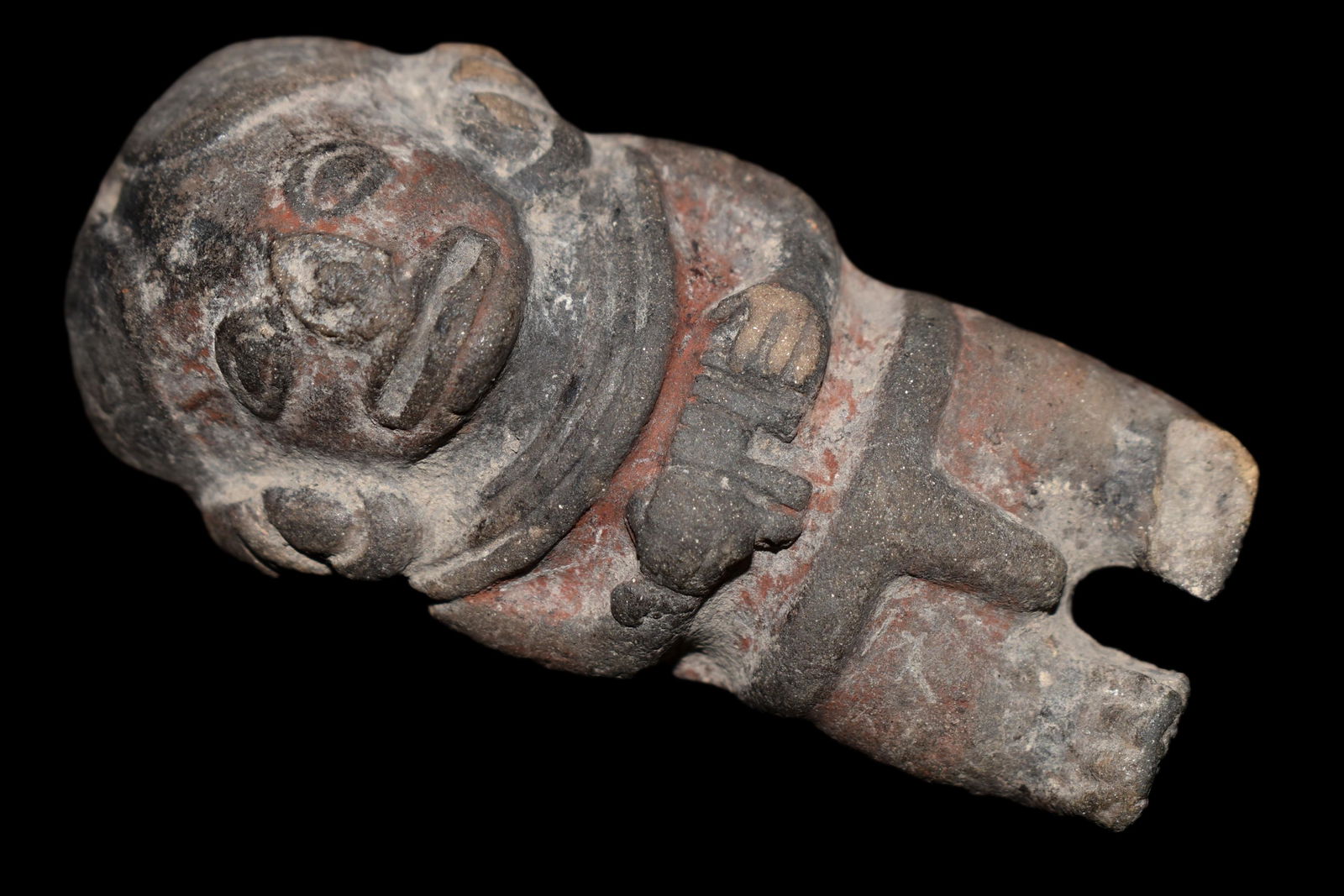 3" late precolumbian figurine (1 of 7)